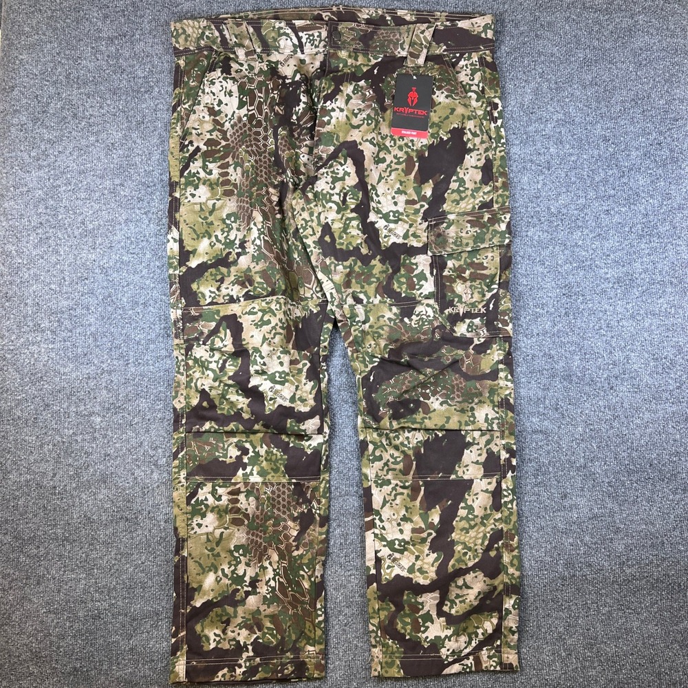 Kryptek Stalker Pants Mens 2XL 44x33 Camo Tactical Hunting Cargo Obscura NWT